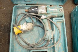 Makita 110v impact gun c/w carry case A621186