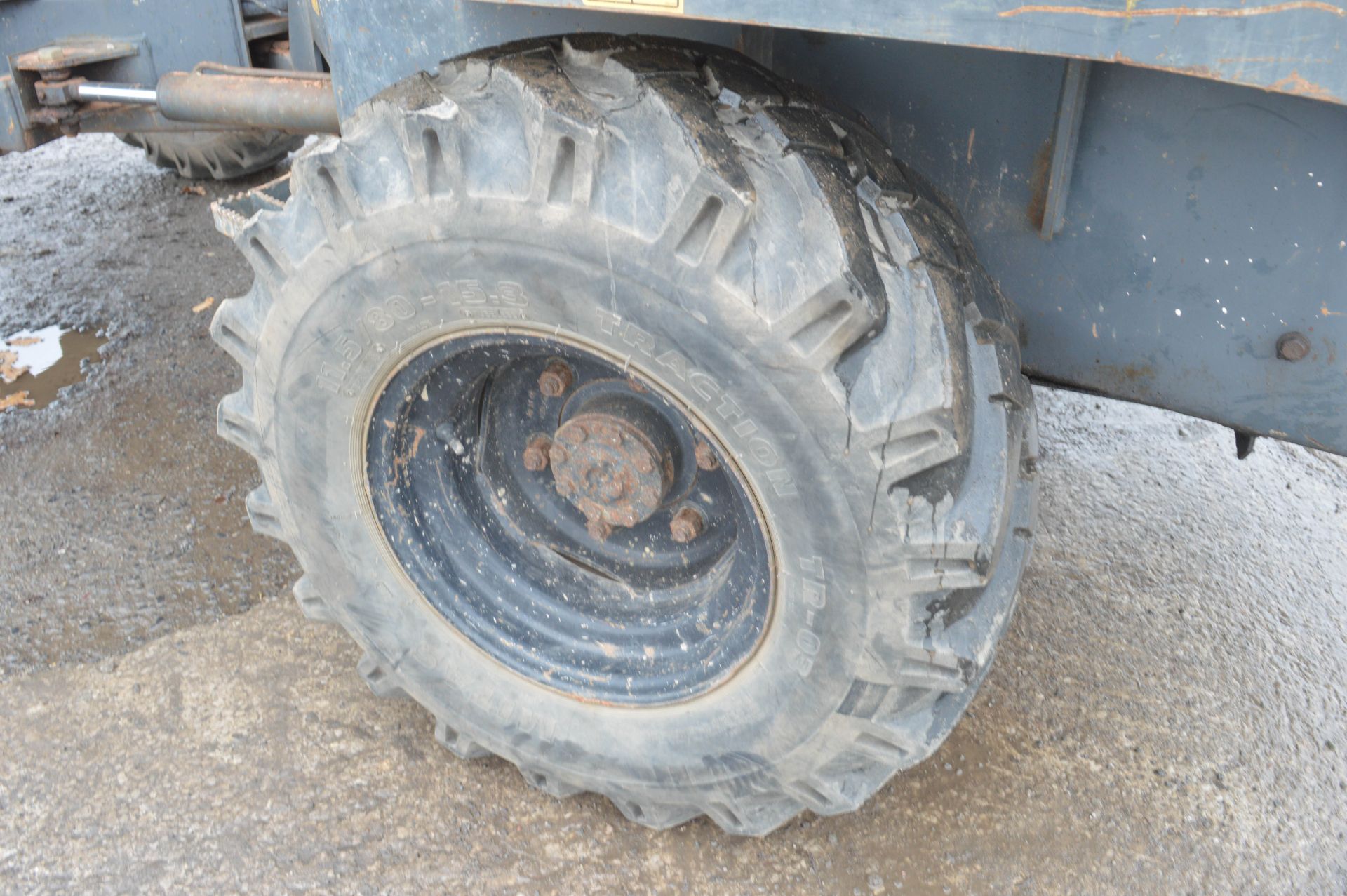 Benford Terex 3 tonne swivel skip dumper Year: 2006 S/N: E603FS096 Recorded Hours: 3120 DPR082 - Image 7 of 12