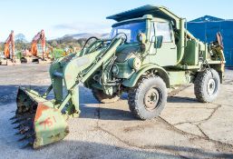 Merecedes Benz/Freightliner Unimog 419 back hoe loader Year: 1990 S/N: 1FG9992LM451751 Recorded