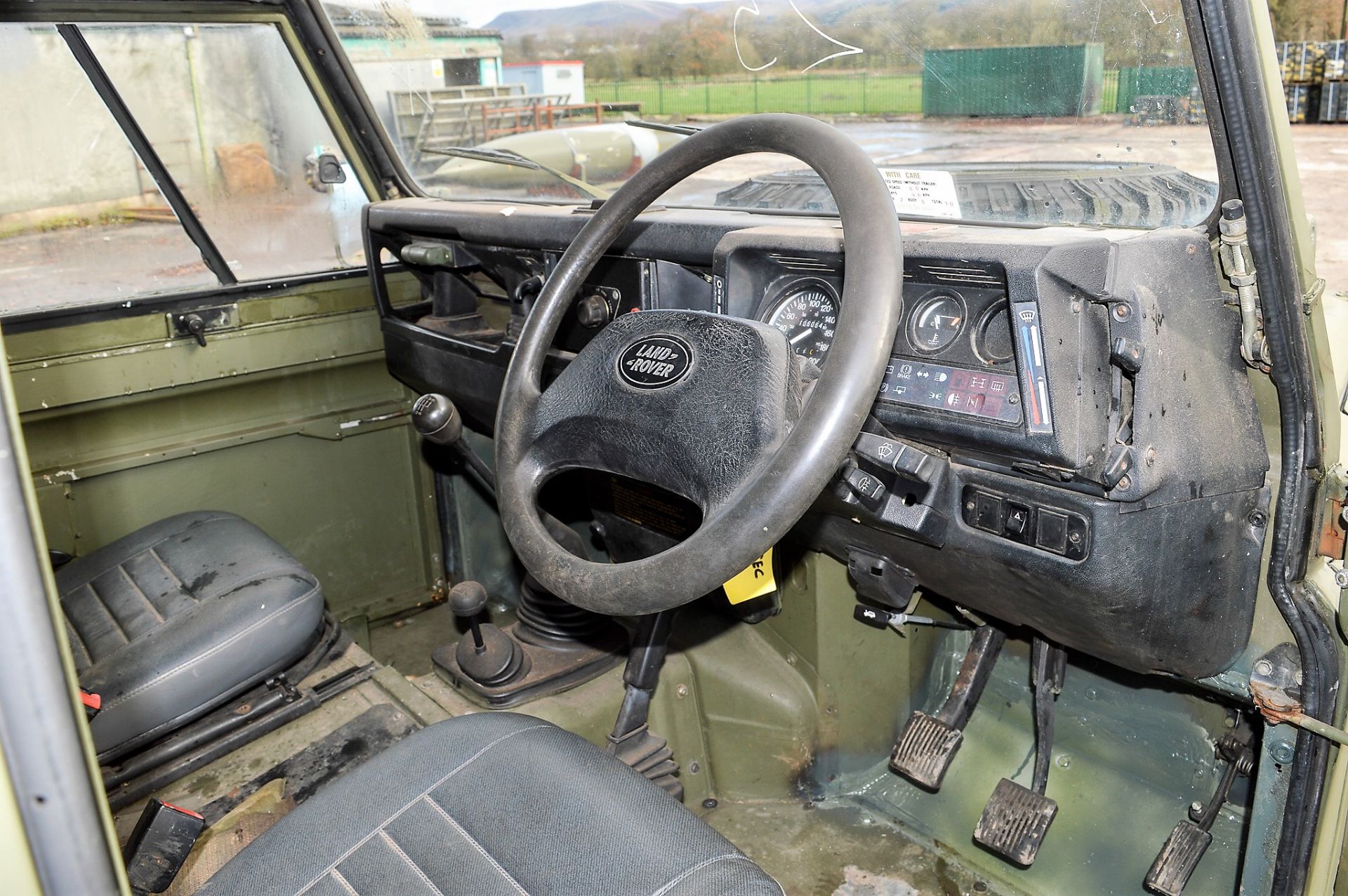 Land Rover Defender 110 hard top (Ex MOD) Registration Number: L896 SEC Year: 1993 MOT Expires: 01/ - Image 7 of 11