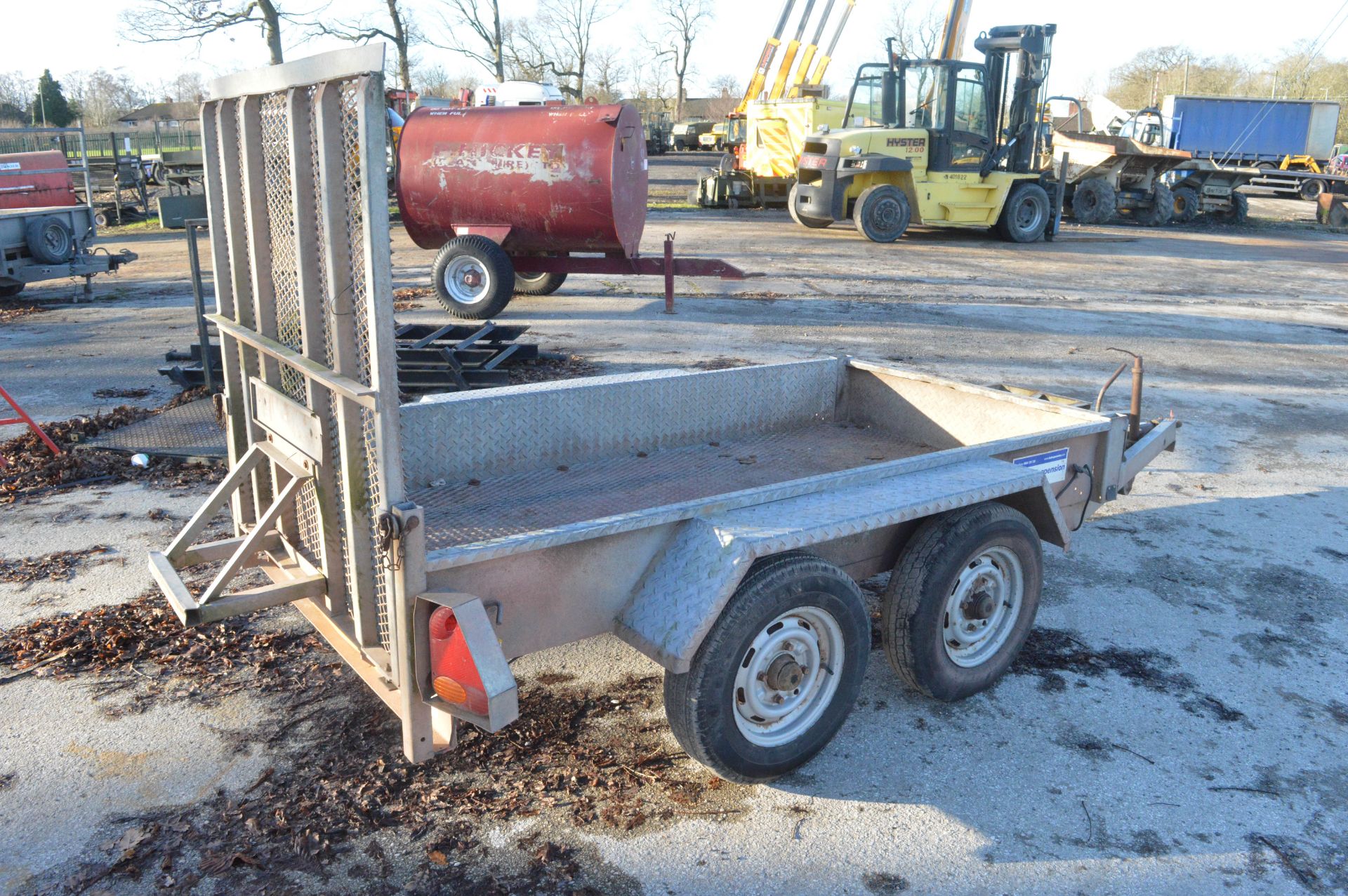 Indespension 8ft x 4ft plant trailer  S/N: 4586 418237 - Image 2 of 2