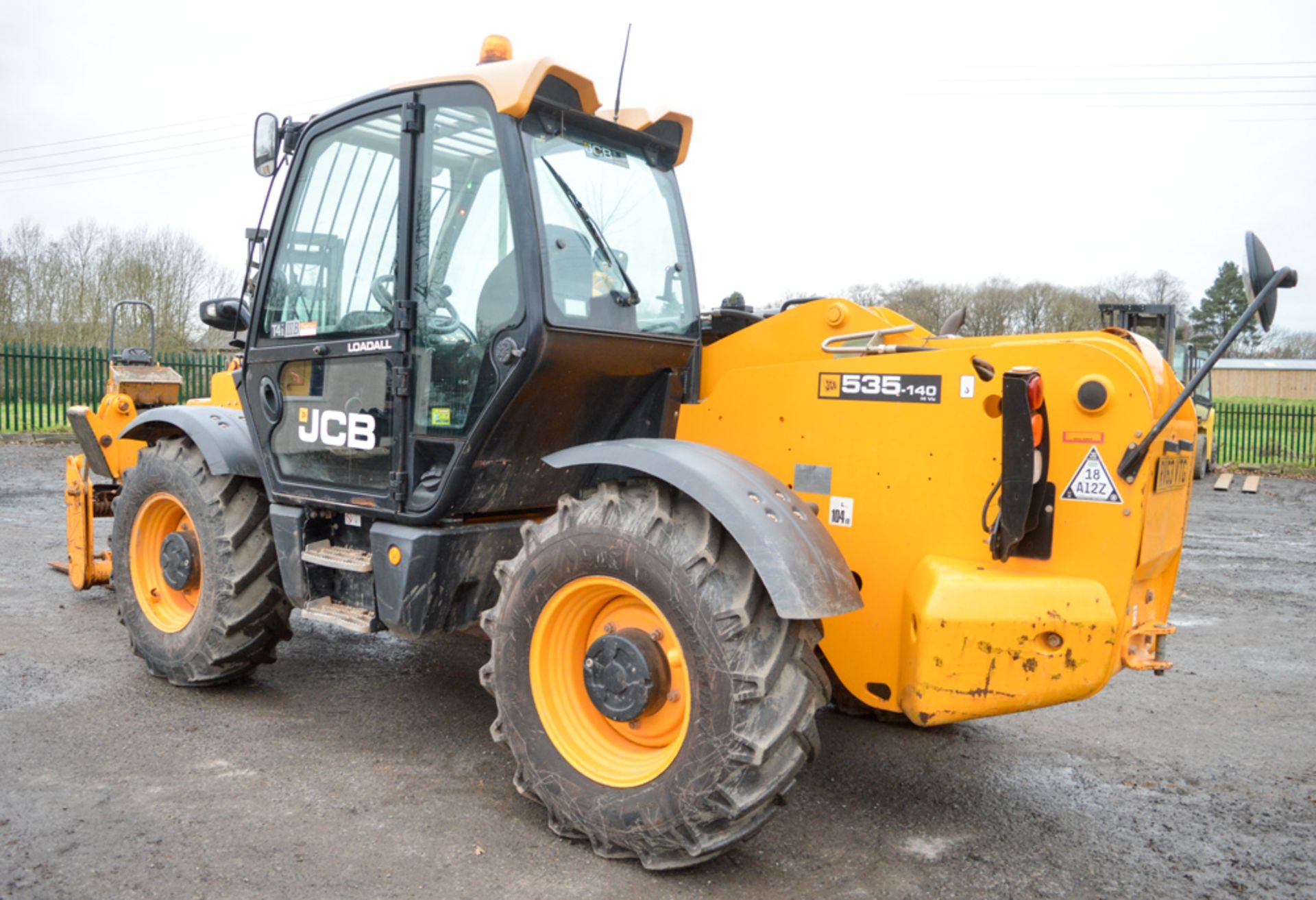 JCB 535-140 Hi-Viz T4i 14 metre telescopic handler Year: 2013 S/N: 2179829 Recorded Hours: 5050 c/ - Image 2 of 13