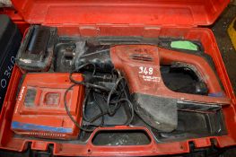 Hilti WSR 36-A cordless reciprocating saw c/w battery, charger & carry case BRP011H