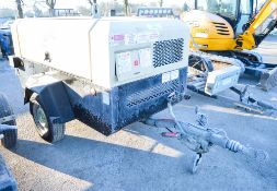 Ingersoll Rand 771 250 cfm diesel driven mobile air compressor Year: 2011 S/N: BY523009 Recorded