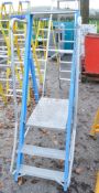 3 tread aluminium/fibreglass step ladder 865-0110