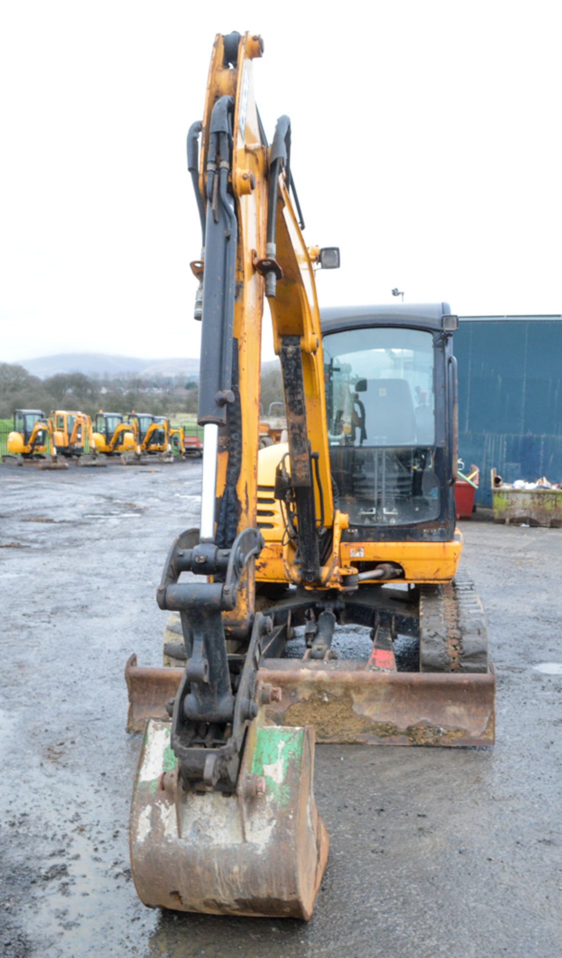 JCB 8050 RTS 5 tonne rubber tracked mini excavator Year: 2011 S/N: 1741645 Recorded Hours: 2056 - Image 5 of 11