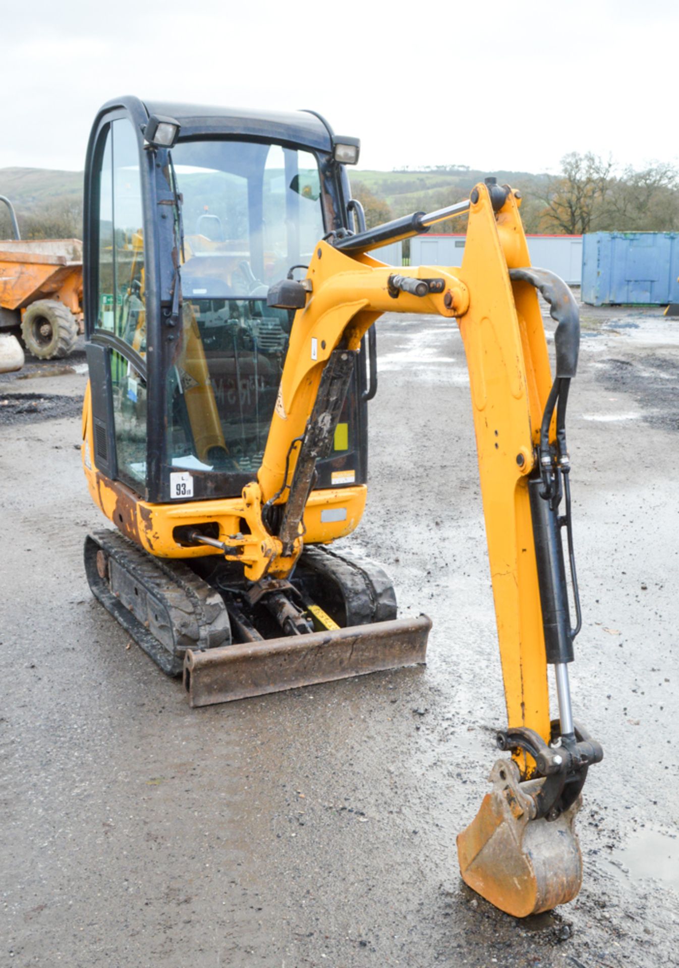 JCB 801.6 1.5 tonne rubber tracked mini excavator Year: 2012 S/N: 1794962 Recorded Hours: 1846 - Image 4 of 11