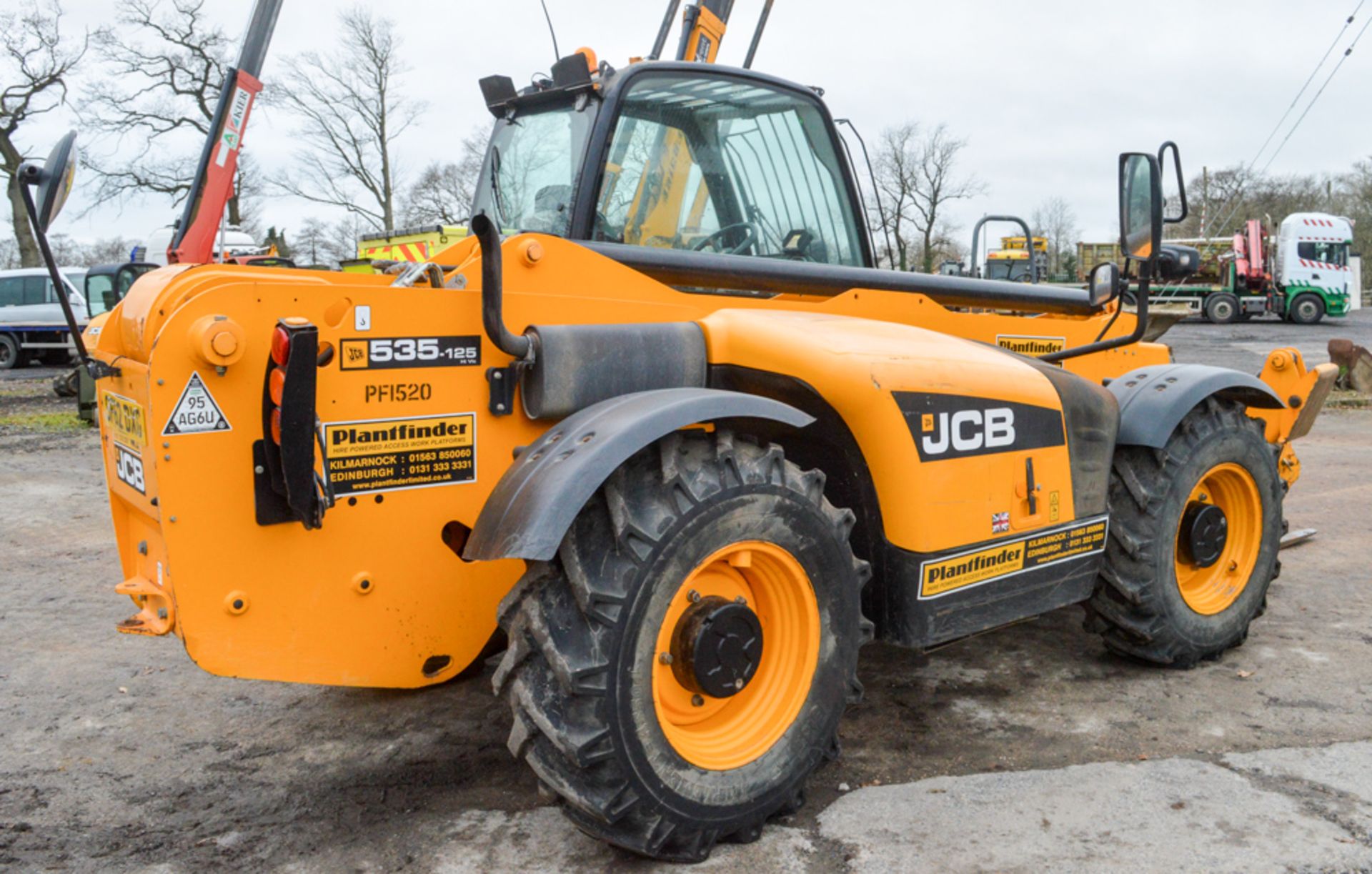 JCB 535-125 Hi-Viz 12.5 metre telescopic handler Year: 2012 S/N: 2149140 Recorded Hours: 2182 c/w - Image 3 of 13