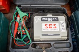 Megger loop tester c/w carry case 89-500