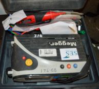 Megger malfunction tester c/w carry case 89-341