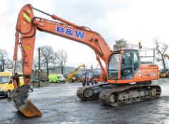 Doosan DX 225 LC 22 tonne steel tracked excavator Year: 2010 S/N: 50438 Recorded Hours: 7592