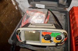 Megger multifunction tester c/w carry case 89-436