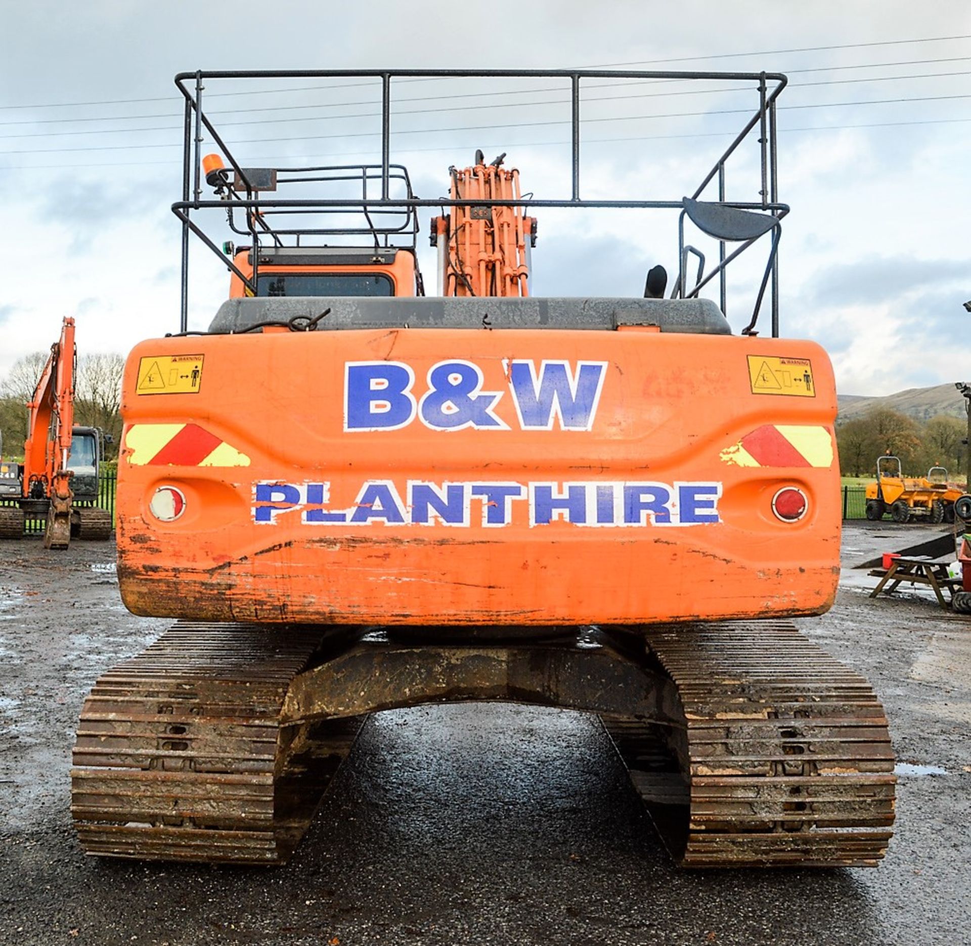 Doosan DX 225 LC 22 tonne steel tracked excavator Year: 2010 S/N: 50438 Recorded Hours: 7592 - Image 6 of 12