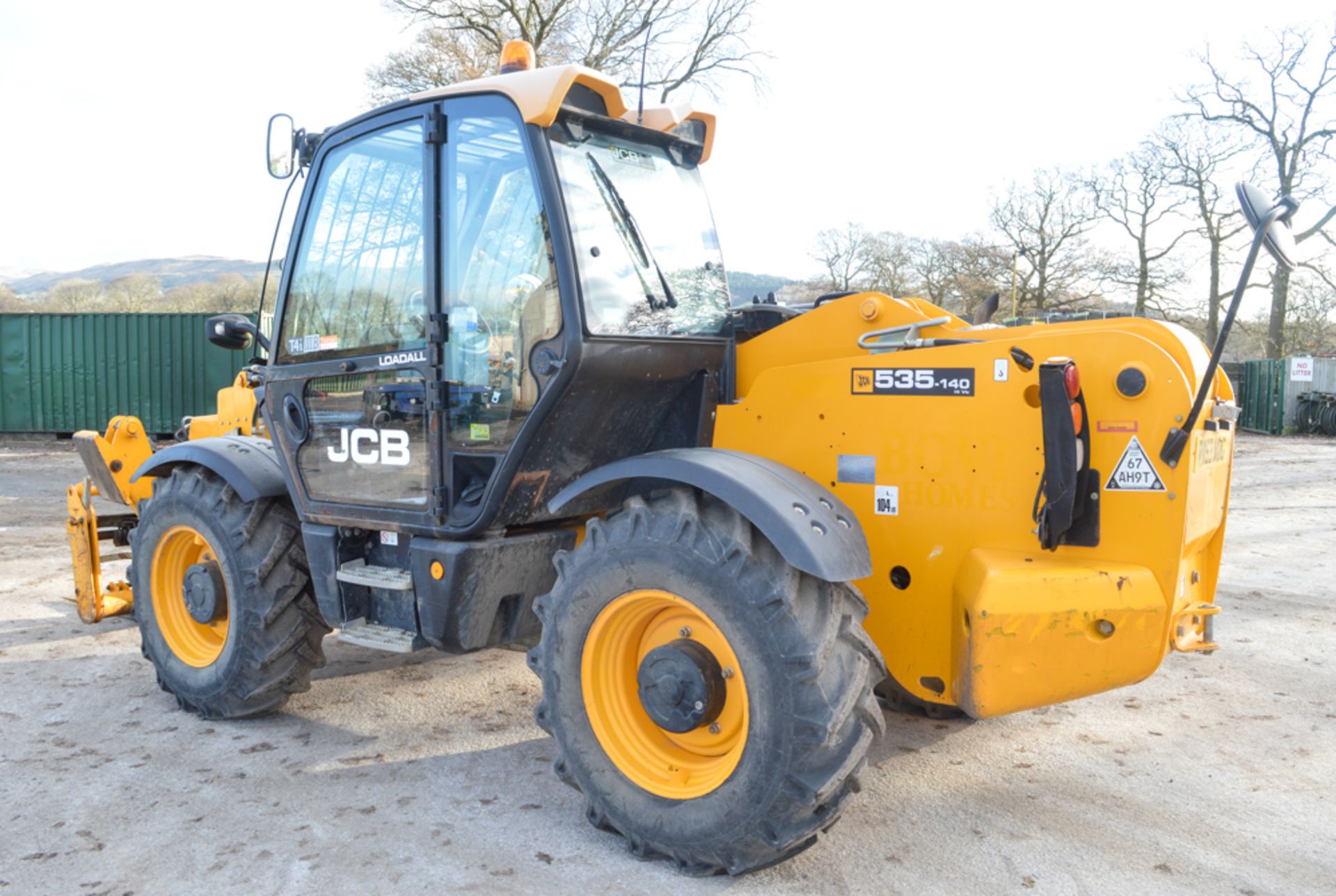 JCB 535-140 Hi-Viz T4i 14 metre telescopic handler Year: 2013 S/N: 2178286 Recorded Hours: 4763 c/ - Image 2 of 14