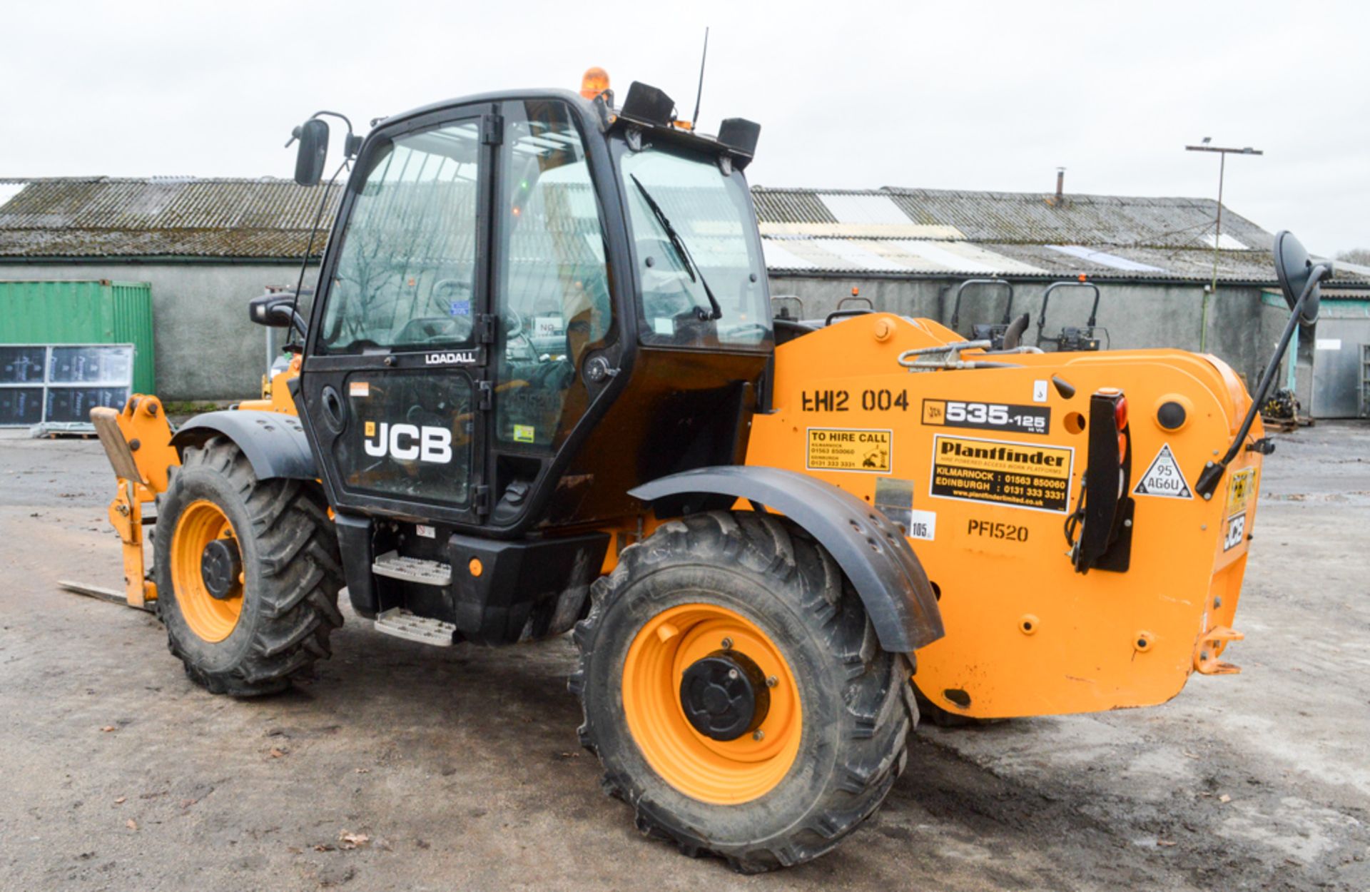 JCB 535-125 Hi-Viz 12.5 metre telescopic handler Year: 2012 S/N: 2149140 Recorded Hours: 2182 c/w - Image 2 of 13