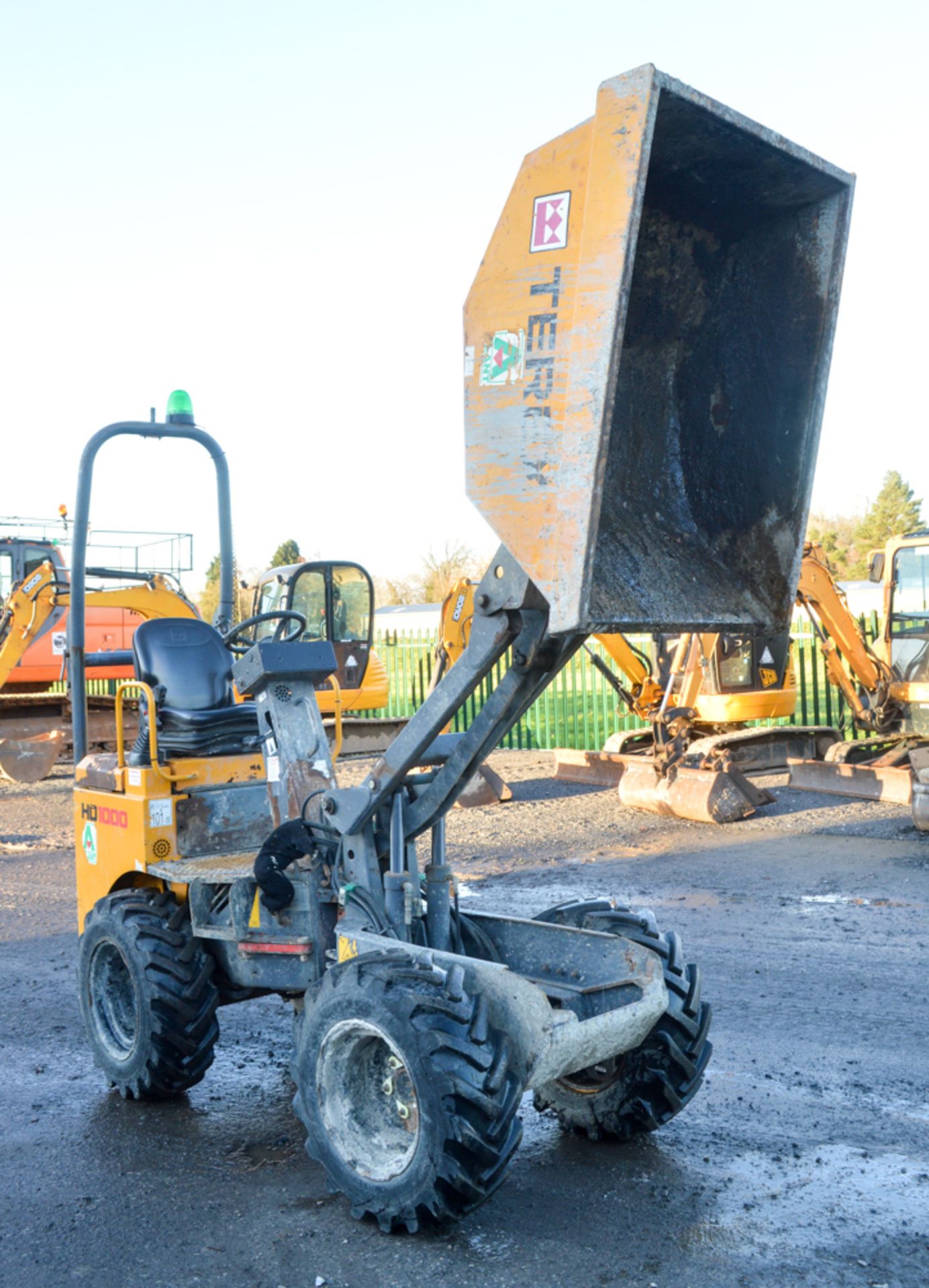 Benford Terex HD1000 1 tonne hi-tip dumper Year: of Manufacture: 2012 Model Year: 2012 S/N: - Image 7 of 11