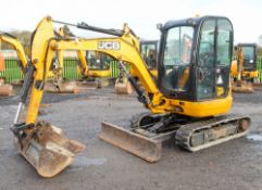 JCB 8030 ZTS 3 tonne rubber tracked mini excavator Year: 2012 S/N: 2021516 Recorded Hours: 1968