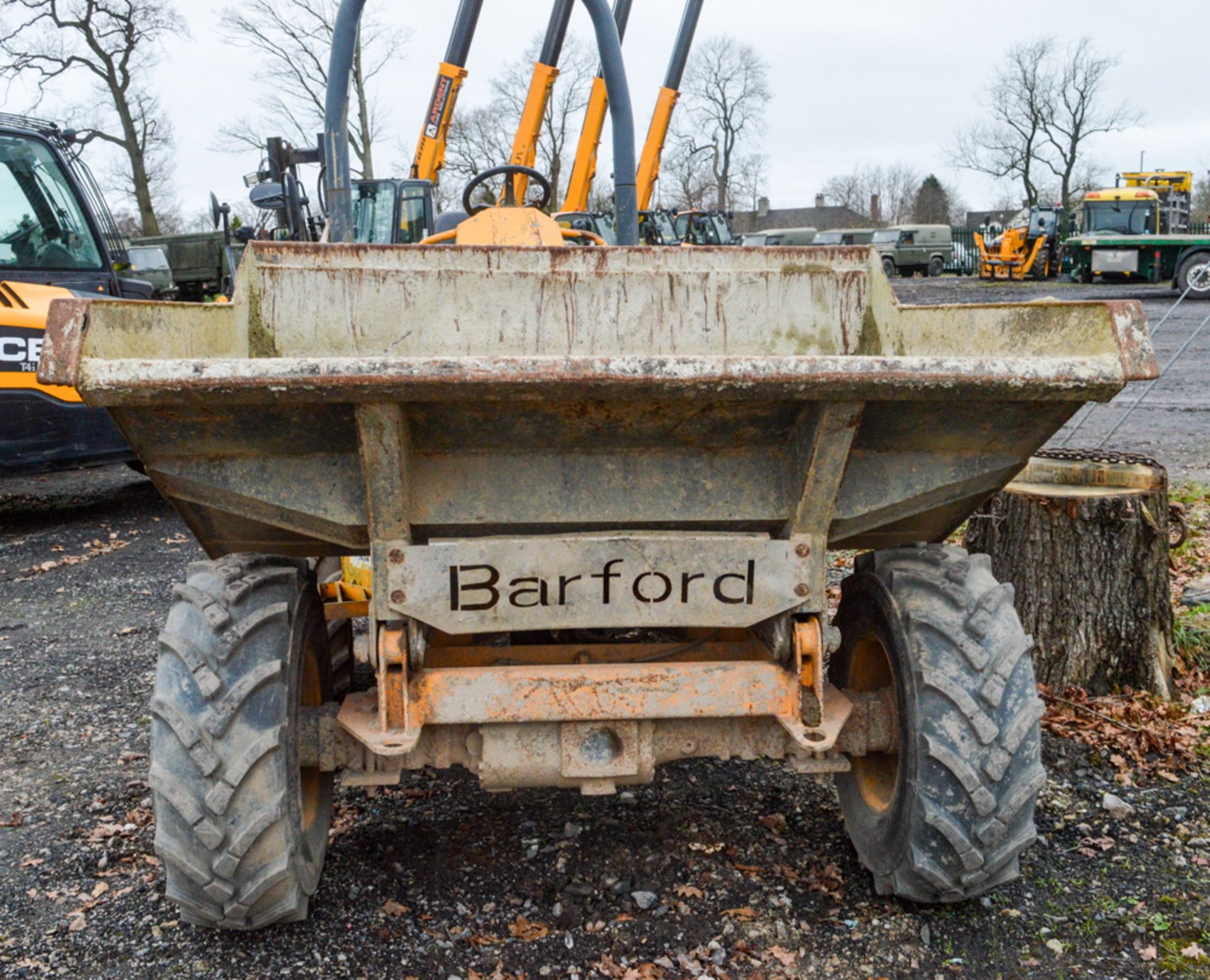 Barford 3 tonne straight skip dumper Year: 2007 S/N: SX32988 Recorded Hours: Not displayed (Clock - Image 5 of 8