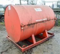 Trailer Engineering 2250 litres bunded fuel bowser c/w manual pump, delivery hose & nozzle P23026