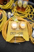 4-way 110v extension lead 1707-032