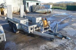 Indespension Digadoc 9ft x 5ft plant trailer  S/N: 0872 DD75