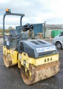 Bomag BW120 AD-3 double drum ride on roller Year: 2003 S/N: 518678 Recorded Hours: 1483 494