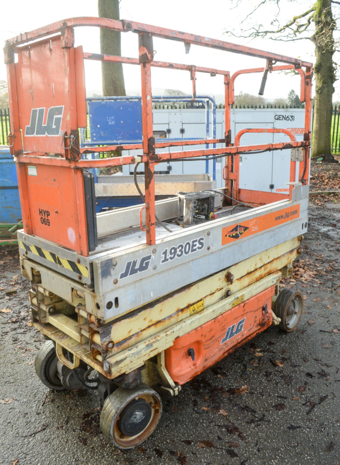 JLG 1930 ES battery electric scissor lift access platform HYP069 - Image 3 of 5