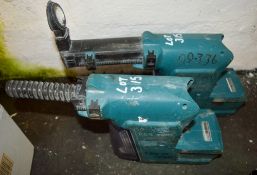 2 - Makita hammer drill dust extraction units 09-336/09-318