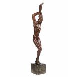 Renée Sintenis, 1888 Glatz/ Schlesien - 1965 Berlin KLEINE DAPHNE Bronze, rötlich-braun patiniert.