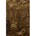 Girolamo Negri il Boccia, 1648 Bologna "" um 1720, zug. DAS MARTYRIUM DER HEILIGEN AGNES Öl auf