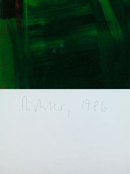 Gerhard Richter, geb. 1932 Dresden Lebt in Köln VICTORIA I, 1986 Offsetlithografie auf Papier. - Image 2 of 4