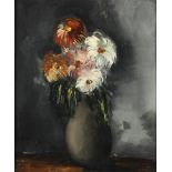 Maurice de Vlaminck, 1876 Paris - 1958 Ruell-la-Gadelière LES CHRYSANTHÈMES, 1940 Öl auf Leinwand.