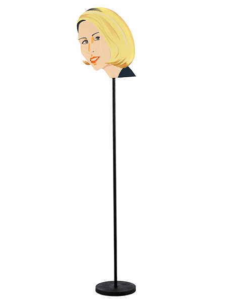 Alex Katz, geb. 1927 New York JESSICA (CUTOUT EDITION), 2002 Cutout. Mischtechnik. Maße des