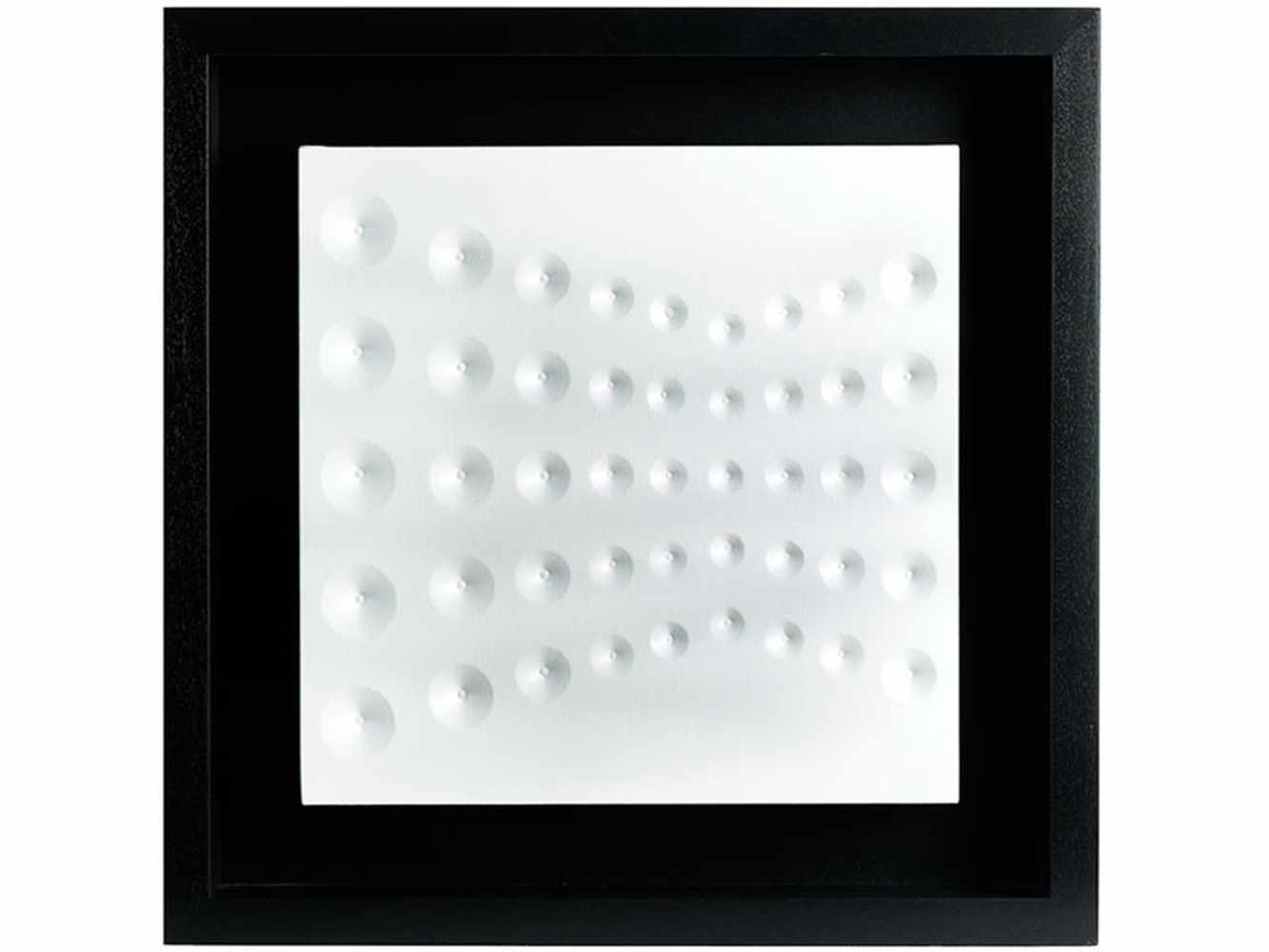 Stefano Brunello, geb. 1960 PROGRESSIONE, 2015 Öl auf Leinwand, auf Holz. 40 x 40 cm. Verso - Image 5 of 5