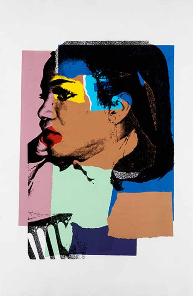 Andy Warhol, 1928 Pittsburgh "" 1987 New York LADIES AND GENTLEMAN Farbsiebdruck. 110,5 x 72,3 cm. - Image 3 of 3