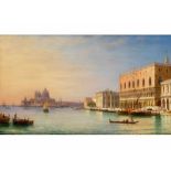 Carl Morgenstern, 1811 Frankfurt am Main "" 1893 VENEDIG MIT BLICK AUF DEN DOGENPALAST UND DIE