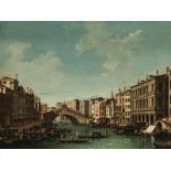 Bernardo Bellotto, 1722 Venedig - 1780 Warschau VENEDIG. DER CANAL GRANDE RICHTUNG NORDOSTEN ZUR