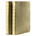Zwei Bücher von Flavius Josephus Jeweils 41,3 x 27,5 x 7,7 cm. Flavii Josephi, Opera Omnia Graece et