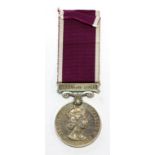 Army Long Service and Good Conduct Medal (ERII) Regular Army to 14159120 Sgt CR Fraser RA