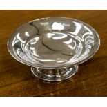 Silver pedestal dish, Barker Ellis Silver Co,