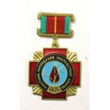 Soviet Chernobyl Liquidators Medal.