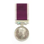 Army Long Service and Good Conduct Medal (GR VI) Regular Army to 3235818 Sjt WJ Hoaksey,