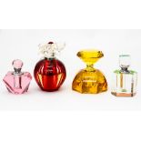 A Cartier 'Delices de Cartier' perfume bottle 'over half full';