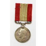 Rocket Apparatus Volunteer Long Service Medal (GR V) named to William Dobson.