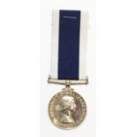 Royal Navy Long Service and Good Conduct Medal (ERII) to AB (SR) K Latimer D148236N RN.