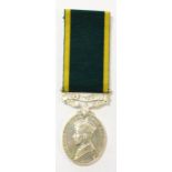 Efficiency Medal (GR VI Territorial) to WO CL2 JRD Howell