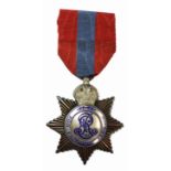 Imperial Service Order. Edward VII. Un-named. Complete with original ribbon.