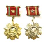 Soviet Distinguished Military Service Medal 1st and 2nd class.