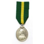 Territorial Force Efficiency Medal (GR V) to 317045 Clp H Amos RGA.