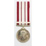 Naval General Service Medal with Palestine 1945-48 clasp to C/KX 92308 WJ Evans Ldg. Sto. RN.